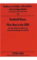 Pkw-Bau in Der Ddr