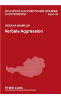 Verbale Aggression