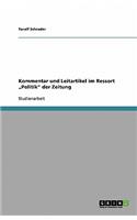 Kommentar und Leitartikel im Ressort 
