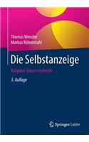 Die Selbstanzeige