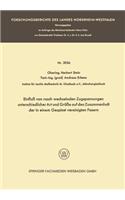 Einfluß Von Rasch Wechselnden Zugspannungen Unterschiedlicher Art Und Größe Auf Den Zusammenhalt Der in Einem Gespinst Vereinigten Fasern
