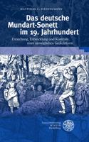 Das Deutsche Mundart-Sonett Im 19. Jahrhundert