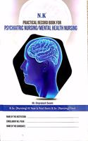 Practical Record Book for Psychiatric Nursing / Mental Health Nursing