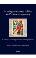 La Delegittimazione Politica Nell'eta Contemporanea 1