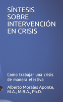 Síntesis Sobre Intervención En Crisis