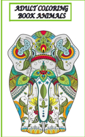 Adult Coloring Book Animals