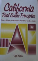 California Real Estate Principles (Prentice Hall series in California real estate)