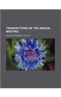 Transactions of the Annual Meeting (Volume 74)