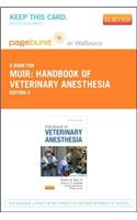 Handbook of Veterinary Anesthesia - Elsevier eBook on Vitalsource (Retail Access Card)