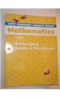 Scott Foresman Math 2004 Reteaching Masters/Workbook Grade 2