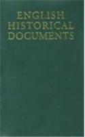 English Historical Documents 500-1041