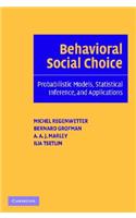 Behavioral Social Choice