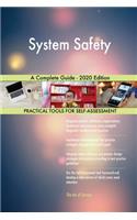 System Safety A Complete Guide - 2020 Edition