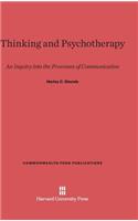 Thinking and Psychotherapy