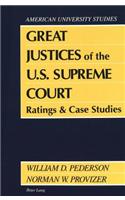 Great Justices of the U.S. Supreme Court