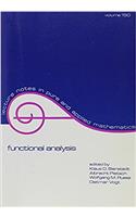Functional Analysis: 150 (Lecture Notes in Pure and Applied Mathematics)