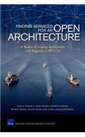 Finding Services for an Open Architecture