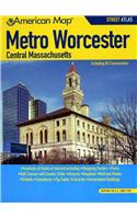 Metro Worcester/Central Massachusetts Street Atlas