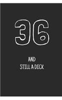 36 and still a dick