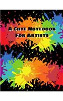 A Cute Notebook For Artists