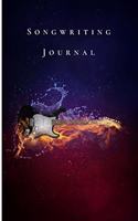 Songwriting Journal: Lyrics Notebook - College Rule Lined Writing and Notes Journal (Songwriters Journal)