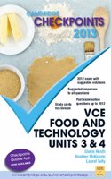 Cambridge Checkpoints Vce Food and Technology Units 3 and 4 2013