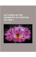 Lectures on the Geometry of Position Volume 1: (English)