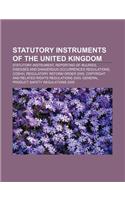 Statutory Instruments of the United Kingdom