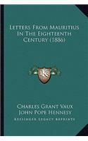 Letters From Mauritius In The Eighteenth Century (1886)