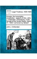 Kansas, the Lecompton Constitution