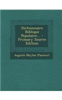Dictionnaire Biblique Populaire...