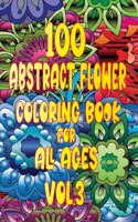 Abstract Flower Coloring Book for All Ages vol.3