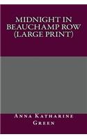 Midnight in Beauchamp Row: (English)