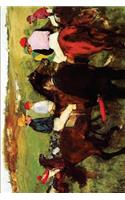 ''Racehorses at Longchamp'' by Edgar Degas - 1875