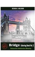 Bridge Coloring Books Vol.2 for Relaxation Meditation Blessing: Sketches Coloring Book(2 Bridge Coloring Books)