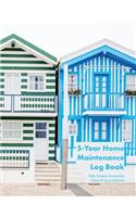 5-Year Home Maintenance Log book