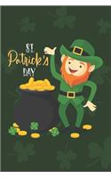 St patrick's Day Composition Notebook: Perfect Gift idea for Patrick's day/6/9, Soft Cover, Matte Finish/St Patrick's Day/120 pages.