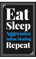Eat Sleep Aggressive Inline Skating Repeat
