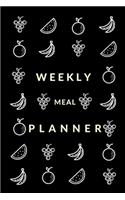 Weekly Meal Planner Fruit for Life Pattern