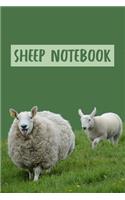 Sheep Lined Notebook