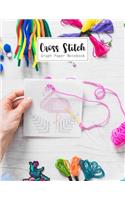 Cross Stitch Graph Paper Notebook