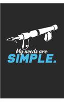 My needs are simple