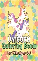 Unicorn Coloring Book for Kids Ages 4-8