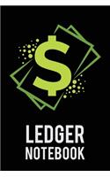 Ledger Notebook: Record and Tracking Personal Cash Book - Income and Expense