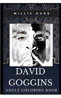 David Goggins Adult Coloring Book