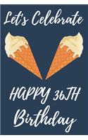 Let's Celebrate Happy 36th Birthday