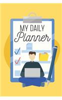My Daily Planner: Attractive & Easy to Use Undated Weekly Planner For 1 Year 12 Months Use For To Do Lists, Appointments, Lists, Reminders Etc Very Personal & Versati