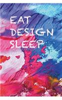 Eat, design, sleep
