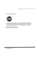Taxiing, Take-Off, and Landing Simulation of the High Speed Civil Transport Aircraft