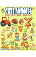 Cute Animals Coloring Book Vol.30